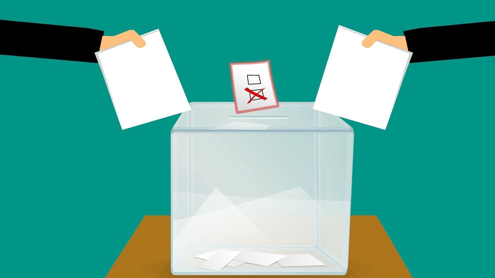 voting ballot graphic