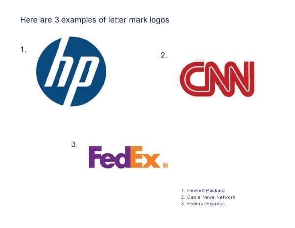 Letter Mark Logos - Branding