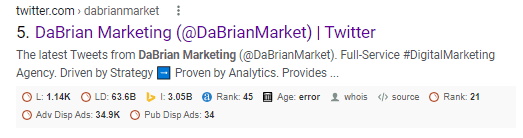 social media presence organic